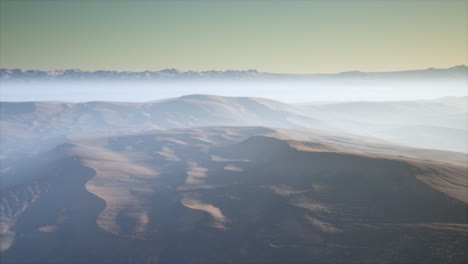 Rote-Sandwüstendünen-Im-Nebel